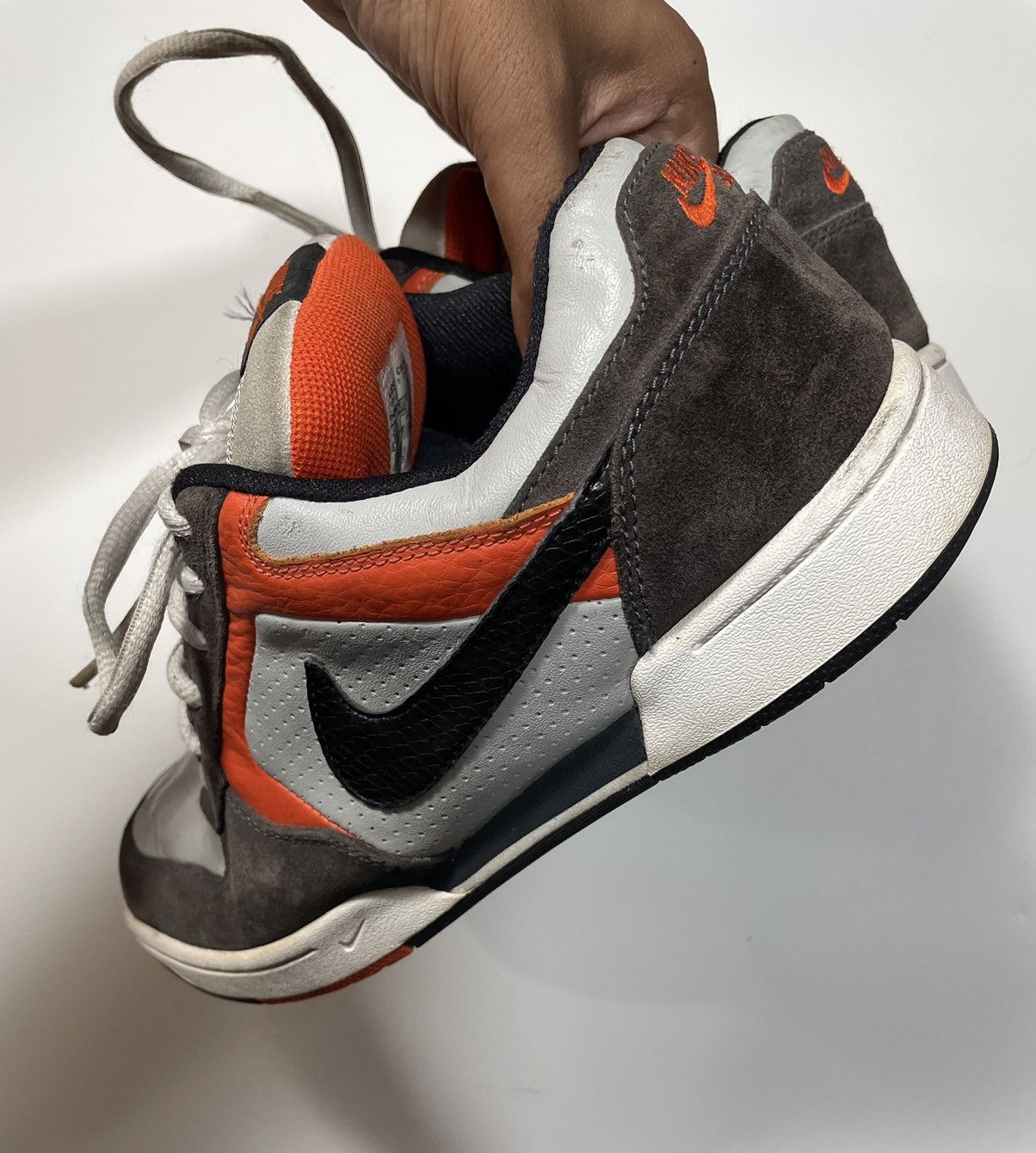 Other Rare Vintage 2007 Nike SB Zoom Air Regime Grey Black🍊 Size US 10 / EU 43 - 7 Thumbnail