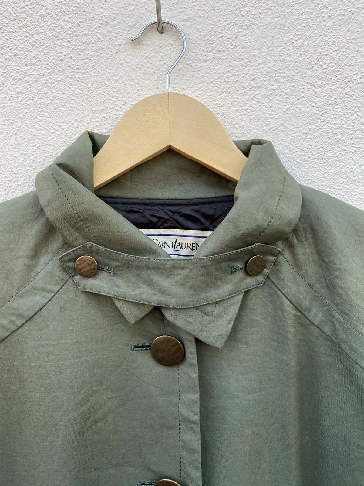 Vintage × Yves Saint Laurent Vintage Yves Saint Laurent YSL trench coat / long jacket Size US M / EU 48-50 / 2 - 5 Thumbnail