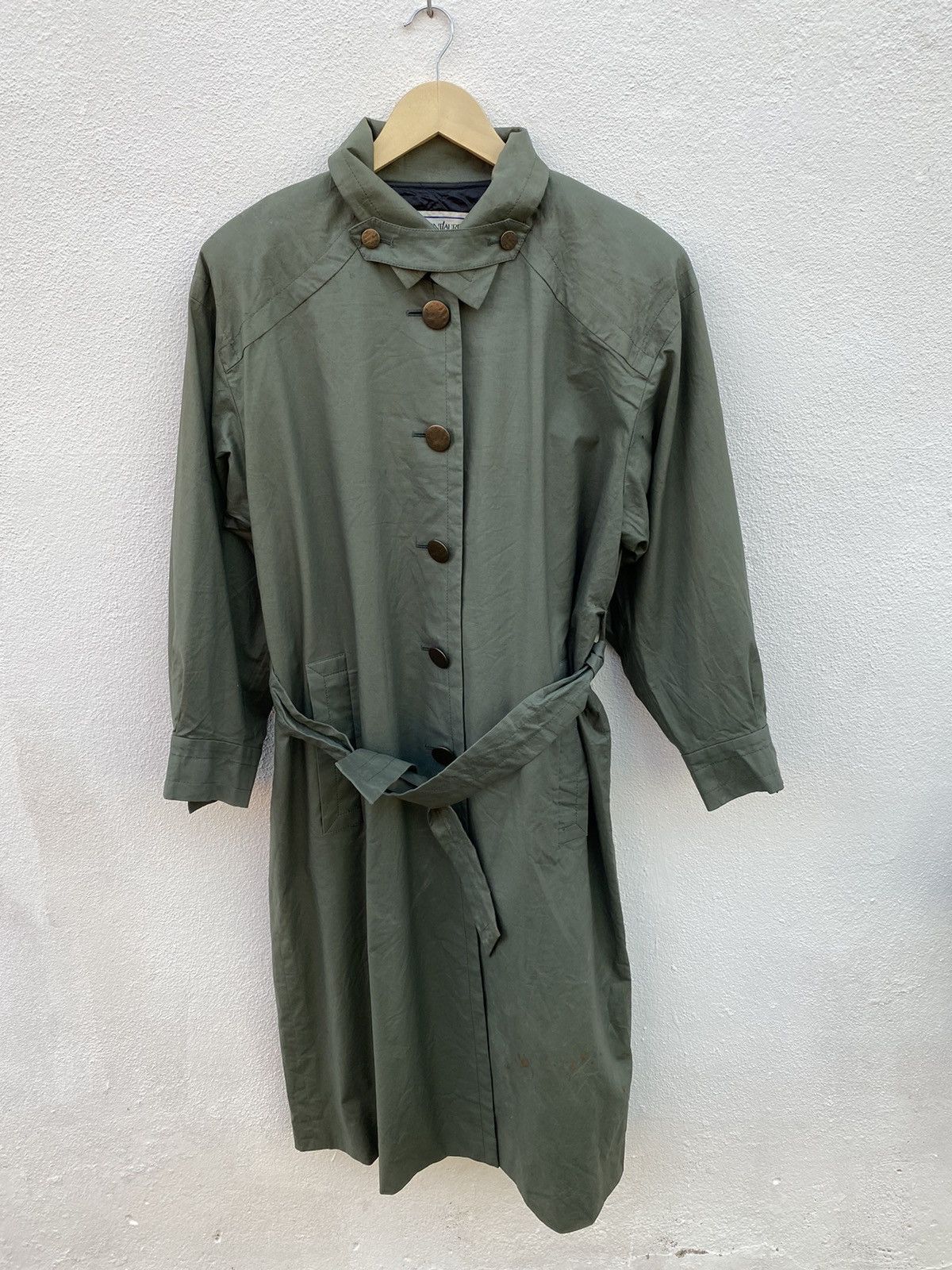 Vintage × Yves Saint Laurent Vintage Yves Saint Laurent YSL trench coat / long jacket Size US M / EU 48-50 / 2 - 1 Thumbnail