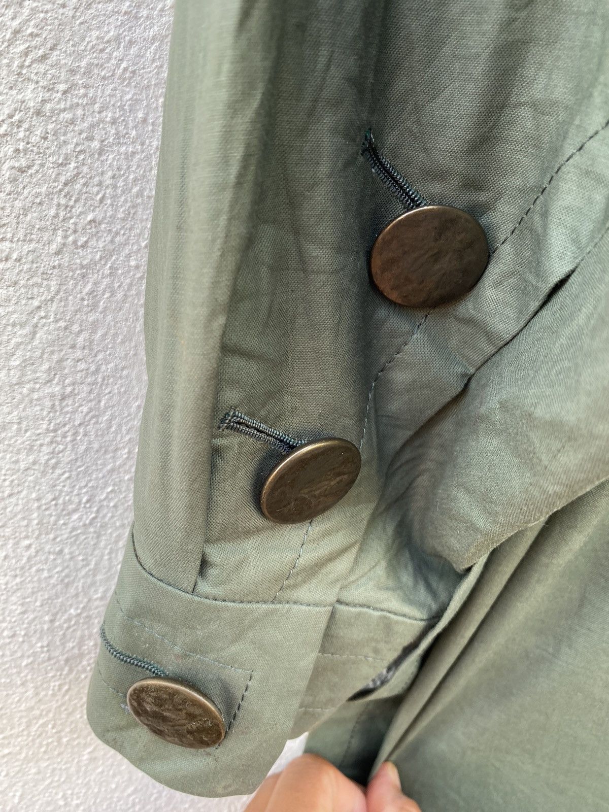 Vintage × Yves Saint Laurent Vintage Yves Saint Laurent YSL trench coat / long jacket Size US M / EU 48-50 / 2 - 10 Thumbnail