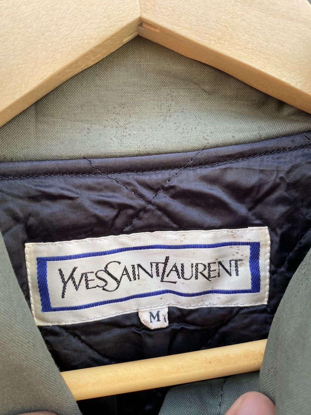 Vintage × Yves Saint Laurent Vintage Yves Saint Laurent YSL trench coat / long jacket Size US M / EU 48-50 / 2 - 9 Thumbnail