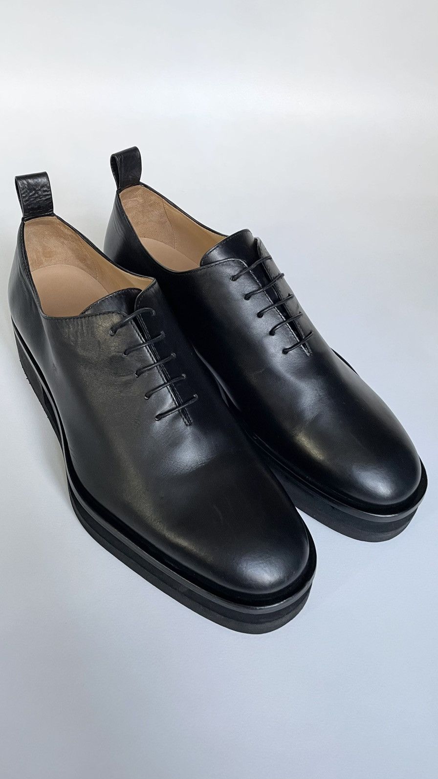 Jil Sander Cut Out Creeper Sole Oxford Shoes Size US 11 / EU 44 - 5 Thumbnail