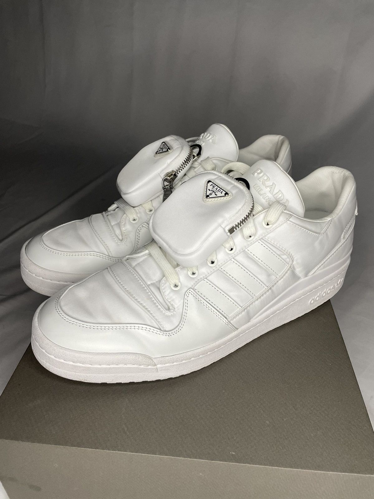 Adidas Prada x Adidas Forum Low Sneakers | Grailed