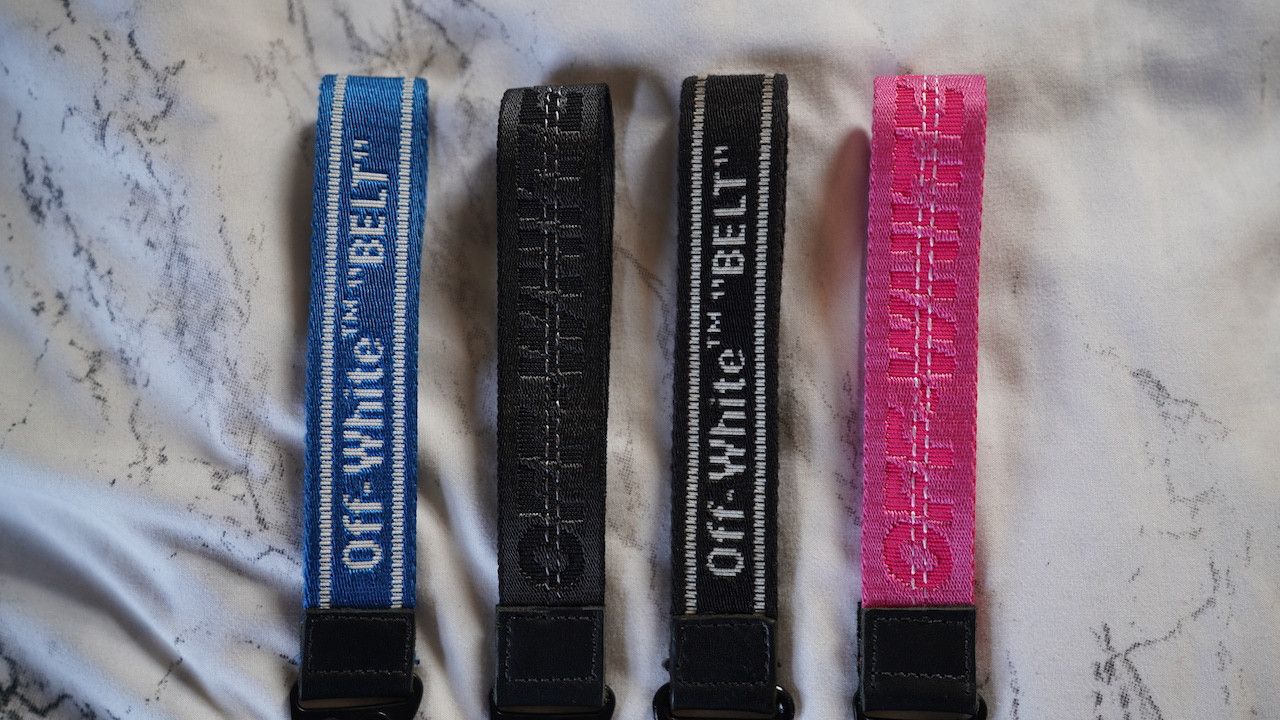 Other Off White Belt Mini Industrial Key Chain 100% Authentic Size ONE SIZE - 3 Thumbnail