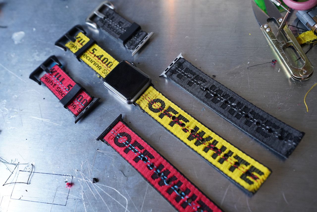 Other Off White Belt Apple Watch band 100% Authentic Size ONE SIZE - 3 Thumbnail
