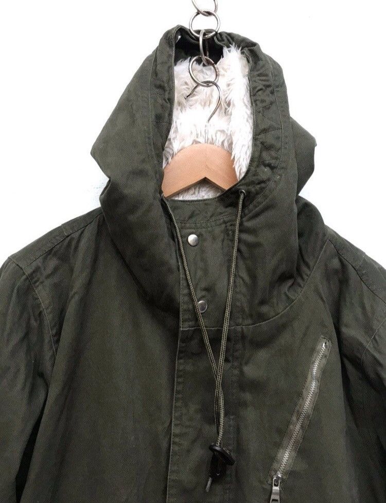 Japanese Brand × Vintage 🔥Confirm Winter Jacket Faux Fur Inside With Hoodies Size US M / EU 48-50 / 2 - 4 Thumbnail