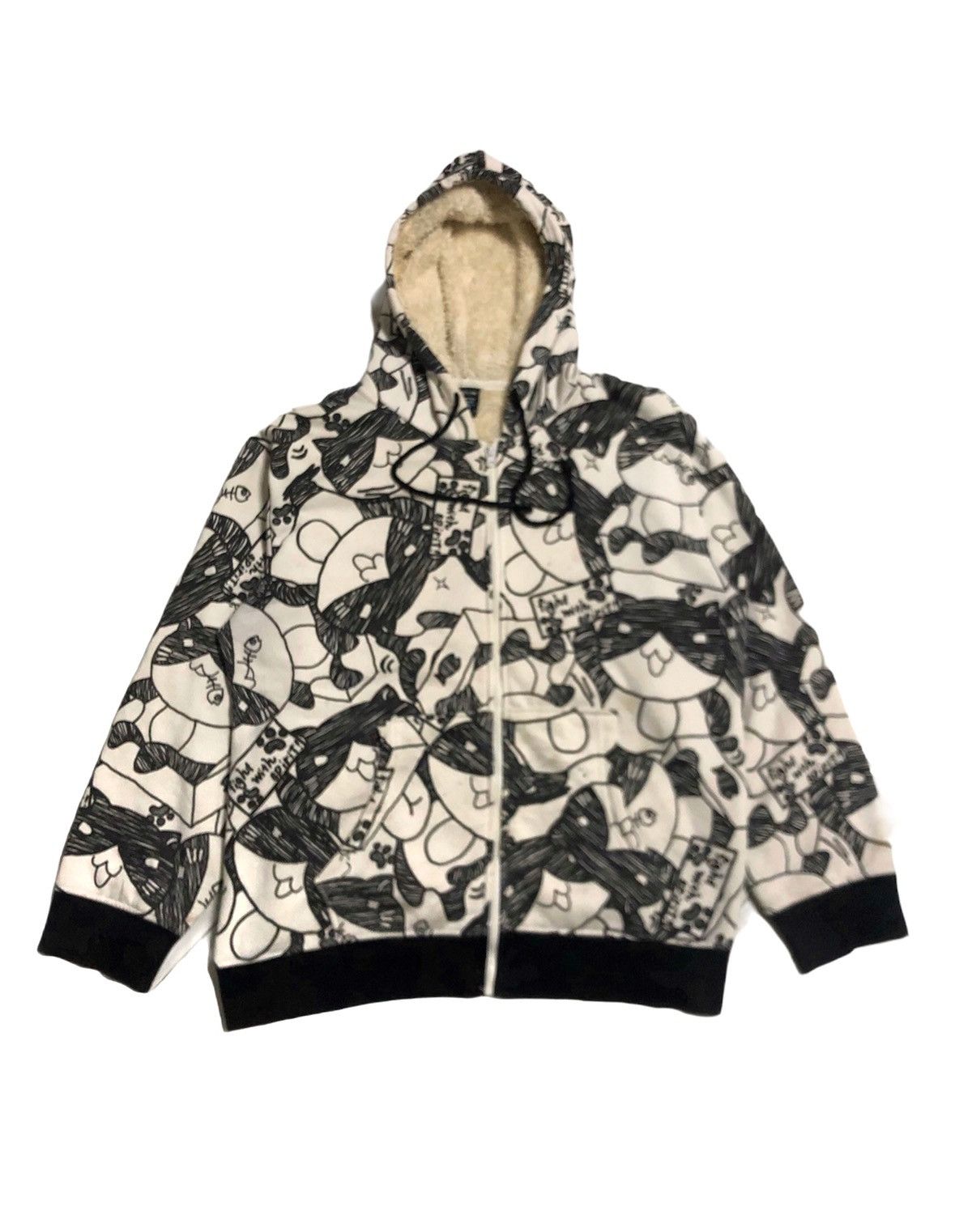 Japanese Brand × Vintage 🔥Nelobuchi San Hoodies Sweatshirts Fleece Shepa Inside Size US L / EU 52-54 / 3 - 2 Thumbnail