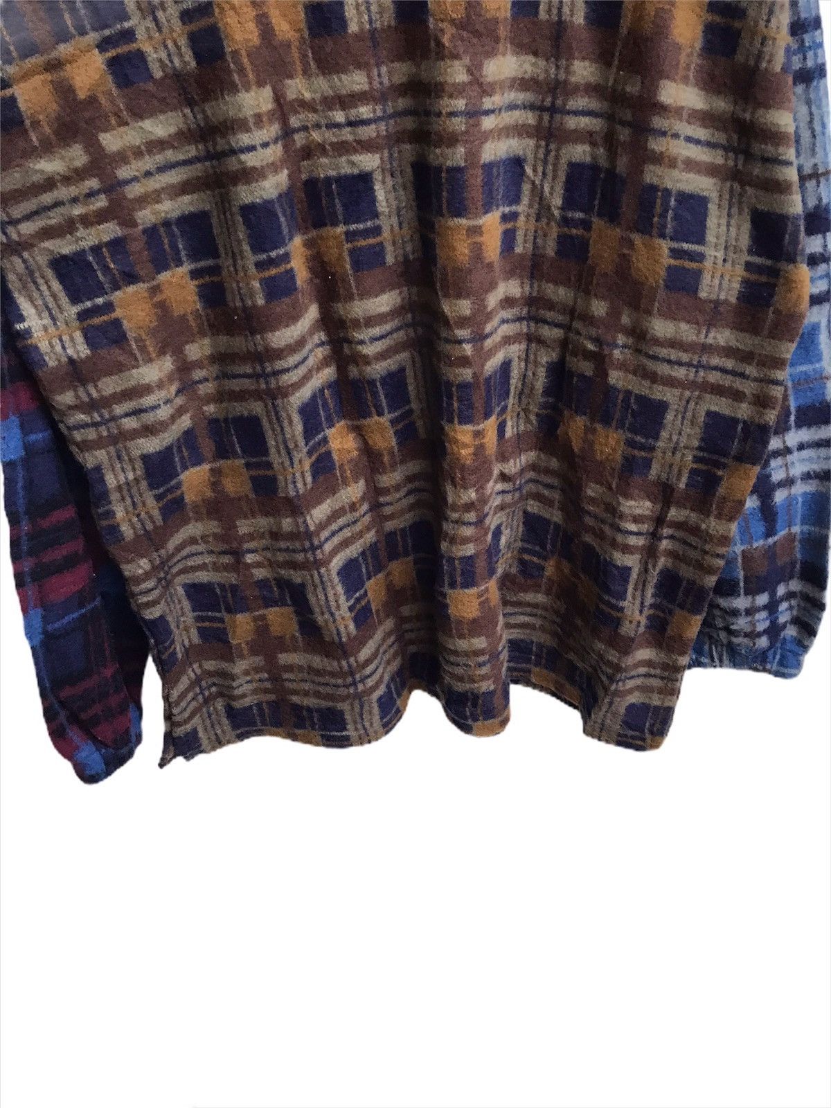 Japanese Brand 🔥Field And But Ter Multy Colour Zipper Neck Sweatshirts Size US L / EU 52-54 / 3 - 3 Thumbnail
