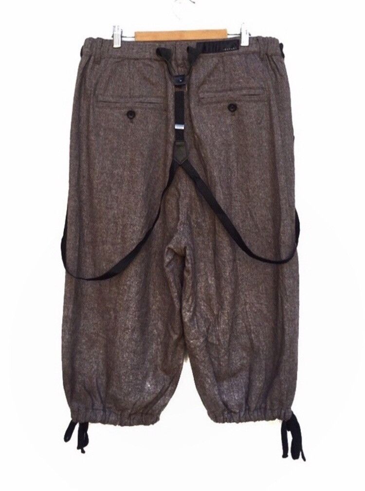 Japanese Brand 🔥Rovtski Cropped Suspenders Pants Size US 31 - 3 Thumbnail