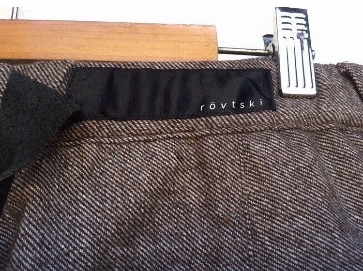 Japanese Brand 🔥Rovtski Cropped Suspenders Pants Size US 31 - 6 Thumbnail