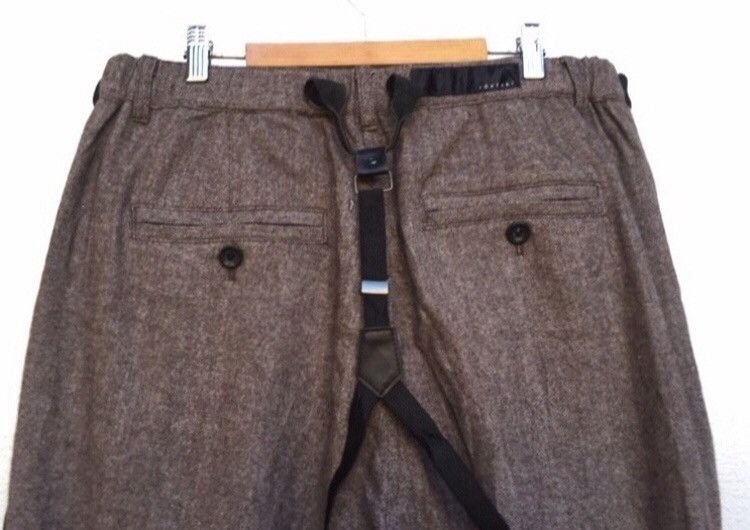 Japanese Brand 🔥Rovtski Cropped Suspenders Pants Size US 31 - 4 Thumbnail