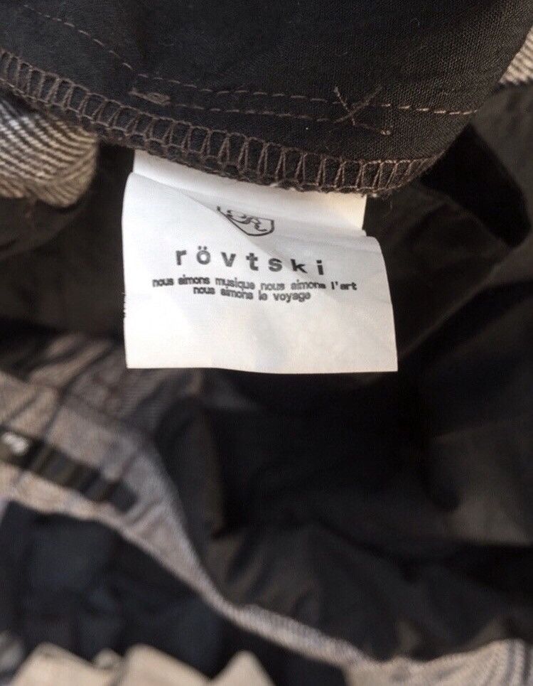 Japanese Brand 🔥Rovtski Cropped Suspenders Pants Size US 31 - 7 Thumbnail