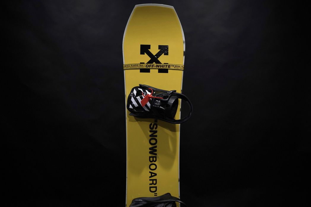 Custom Off White Belt Custom Snowboard Strap Industrial Grailed