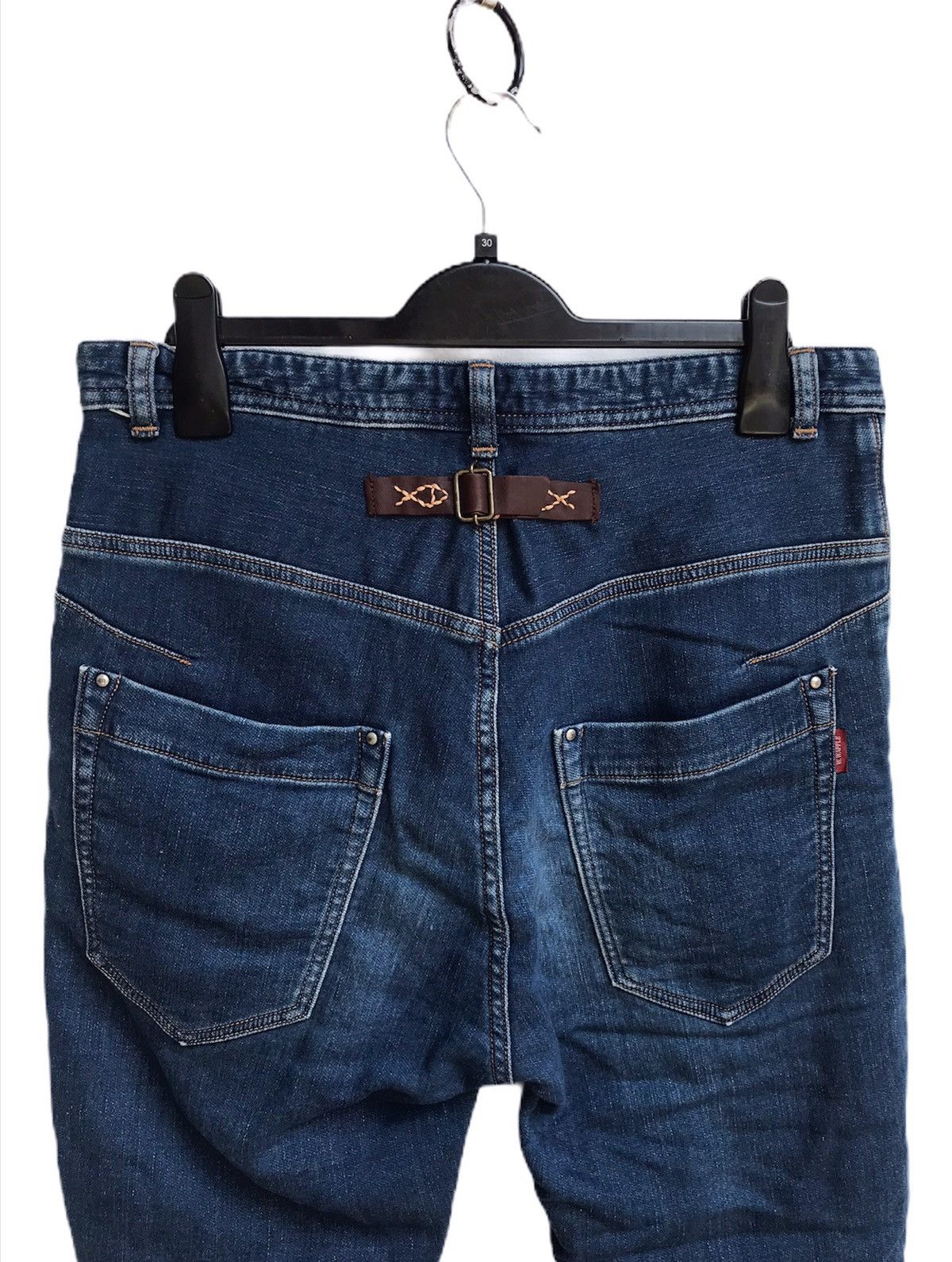Japanese Brand × Vintage 🔥Wafflish Waffle Nice Styles Jeans Size US 32 / EU 48 - 4 Thumbnail