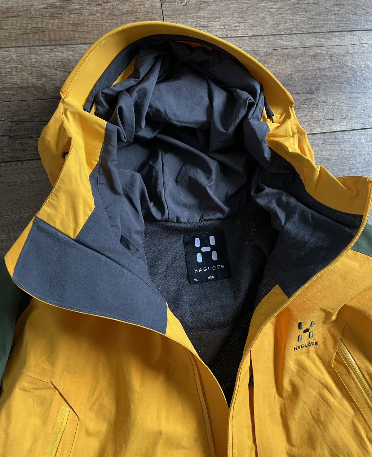 Goretex Haglofs Long Chute Snowboarding Ski GoreTex Shell Jacket Size US XL / EU 56 / 4 - 9 Thumbnail