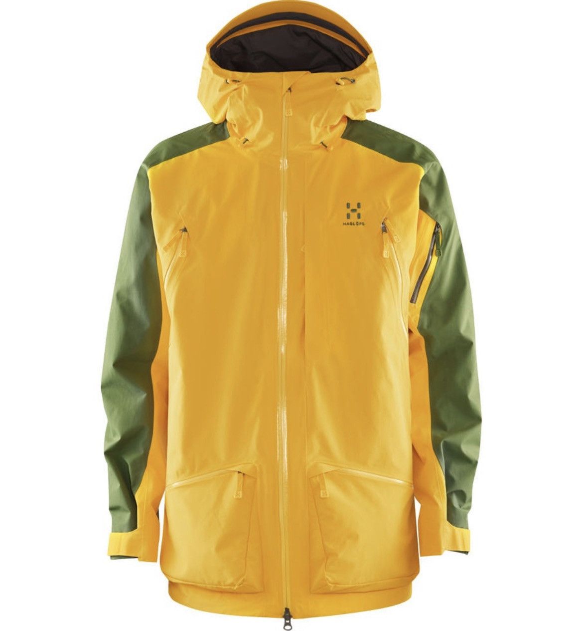 Goretex Haglofs Long Chute Snowboarding Ski GoreTex Shell Jacket Size US XL / EU 56 / 4 - 1 Thumbnail