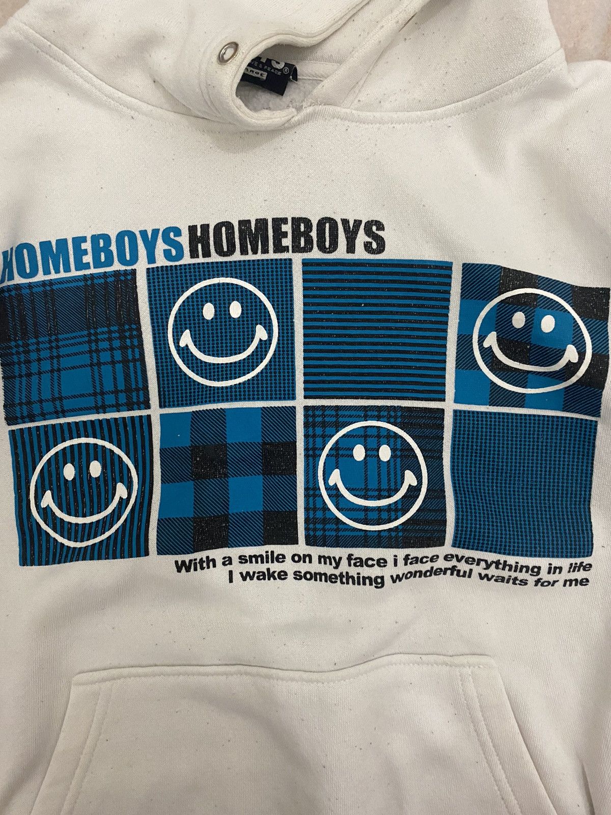 HOMME BOY CO. × Japanese Brand Homme Boys Hoodies Big Print Size US L / EU 52-54 / 3 - 6 Thumbnail