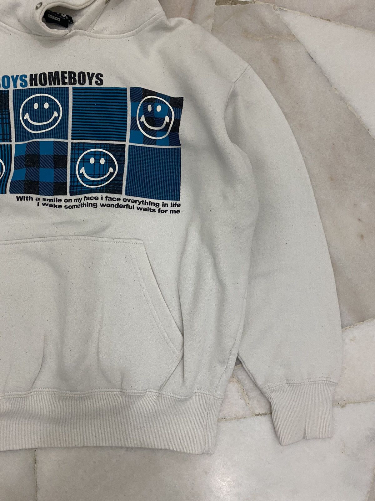 HOMME BOY CO. × Japanese Brand Homme Boys Hoodies Big Print Size US L / EU 52-54 / 3 - 4 Thumbnail