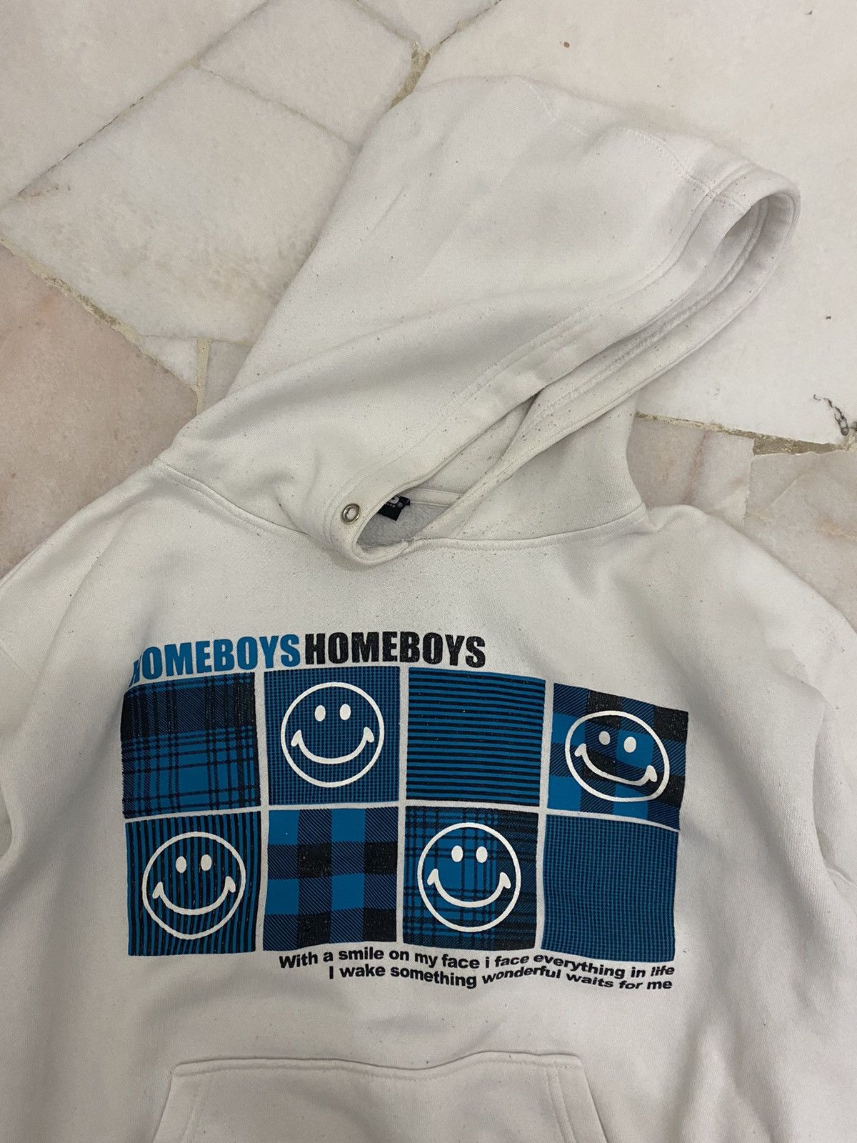 HOMME BOY CO. × Japanese Brand Homme Boys Hoodies Big Print Size US L / EU 52-54 / 3 - 5 Thumbnail