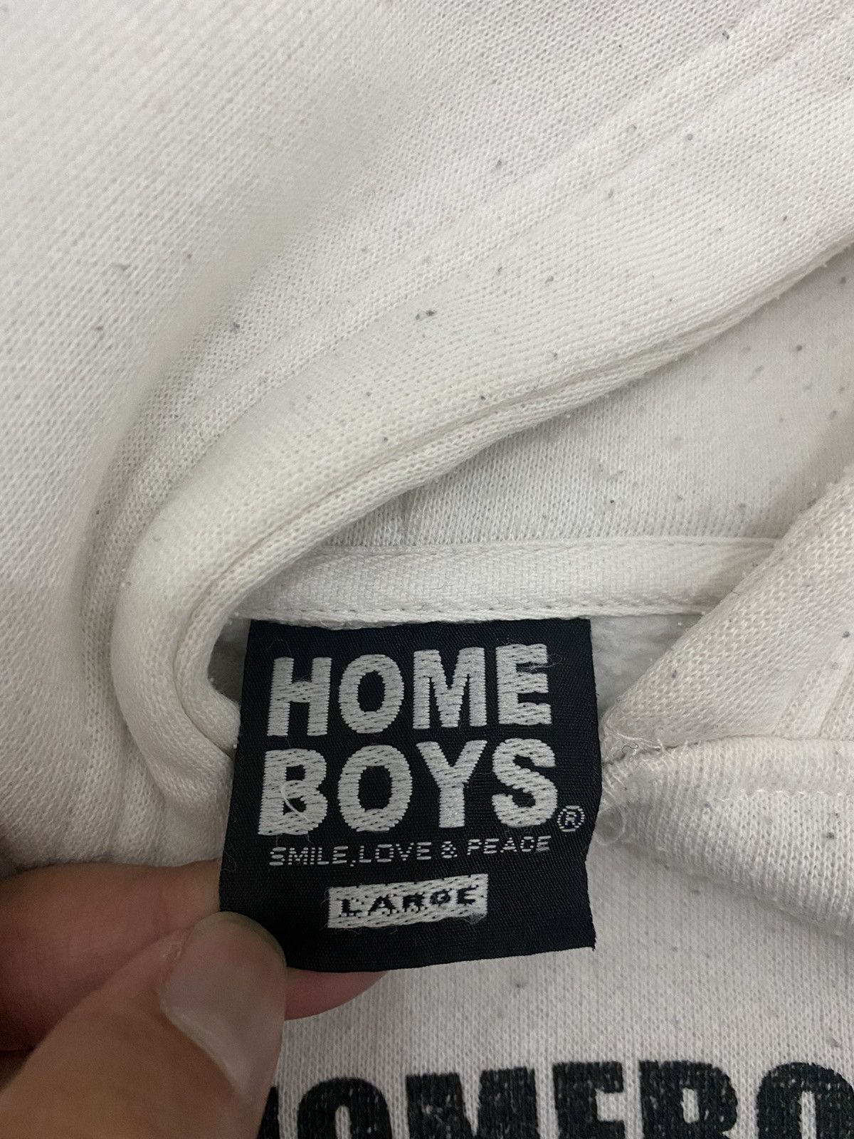 HOMME BOY CO. × Japanese Brand Homme Boys Hoodies Big Print Size US L / EU 52-54 / 3 - 7 Thumbnail