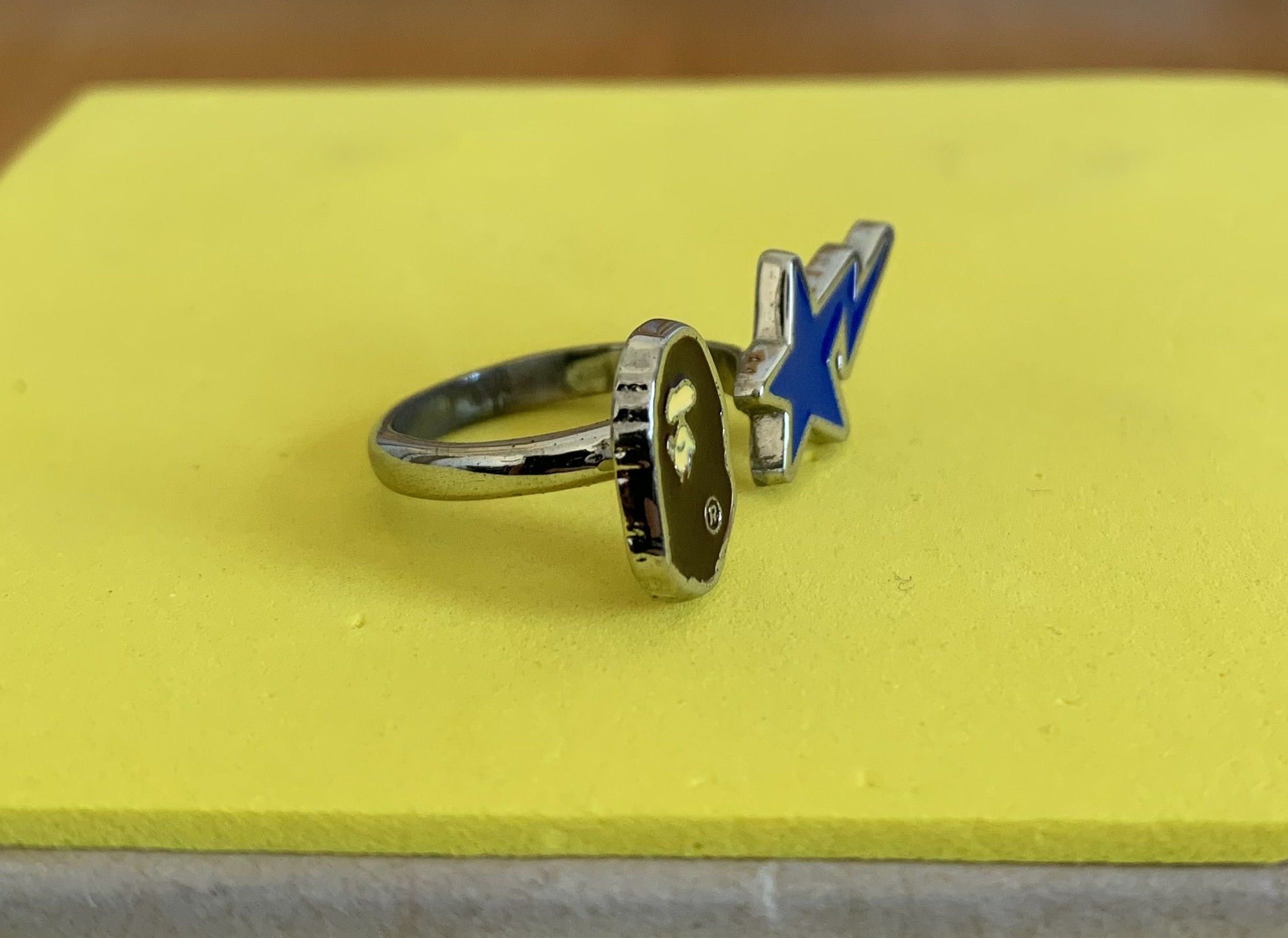 Bape Bape Ape Head Bapesta Ring Size ONE SIZE - 2 Thumbnail