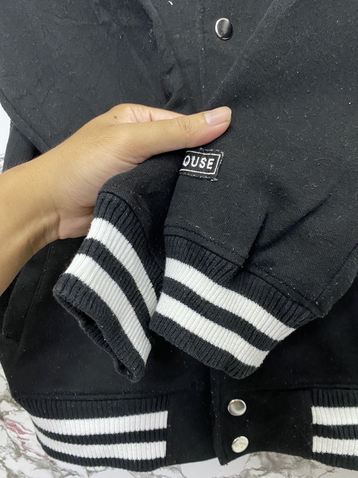 Disney × Vintage Mickey Mouse Spell Out Varsity Jacket Size US M / EU 48-50 / 2 - 10 Thumbnail