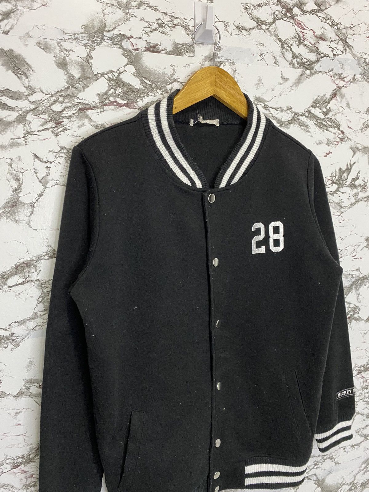 Disney × Vintage Mickey Mouse Spell Out Varsity Jacket Size US M / EU 48-50 / 2 - 3 Thumbnail