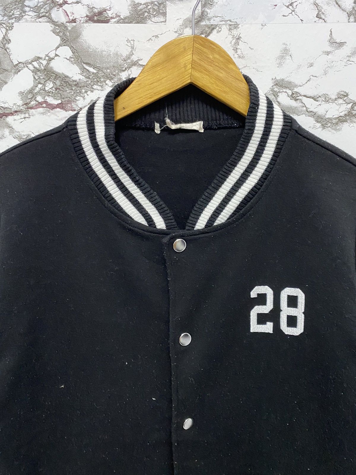 Disney × Vintage Mickey Mouse Spell Out Varsity Jacket Size US M / EU 48-50 / 2 - 5 Thumbnail