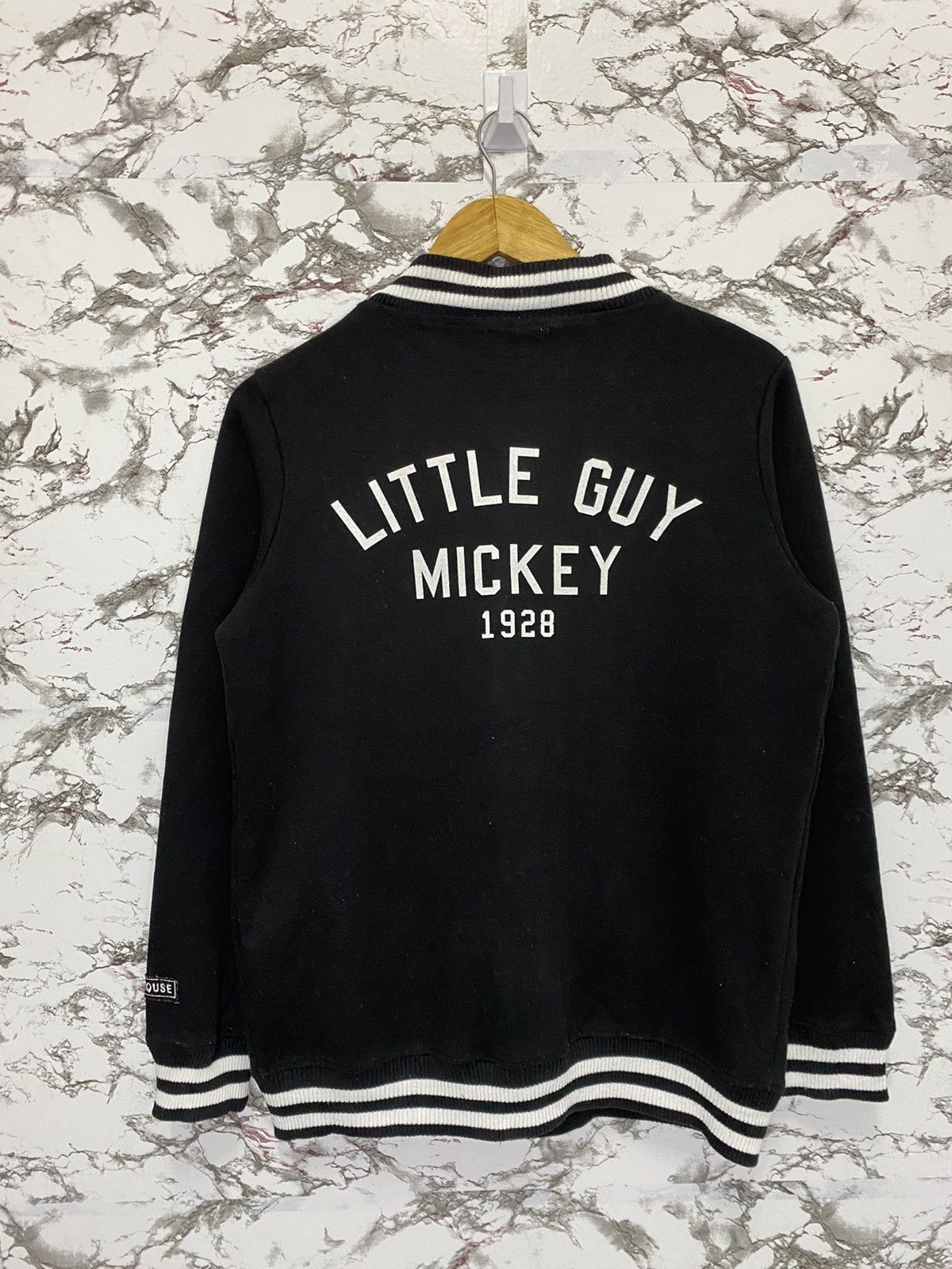 Disney × Vintage Mickey Mouse Spell Out Varsity Jacket Size US M / EU 48-50 / 2 - 11 Thumbnail