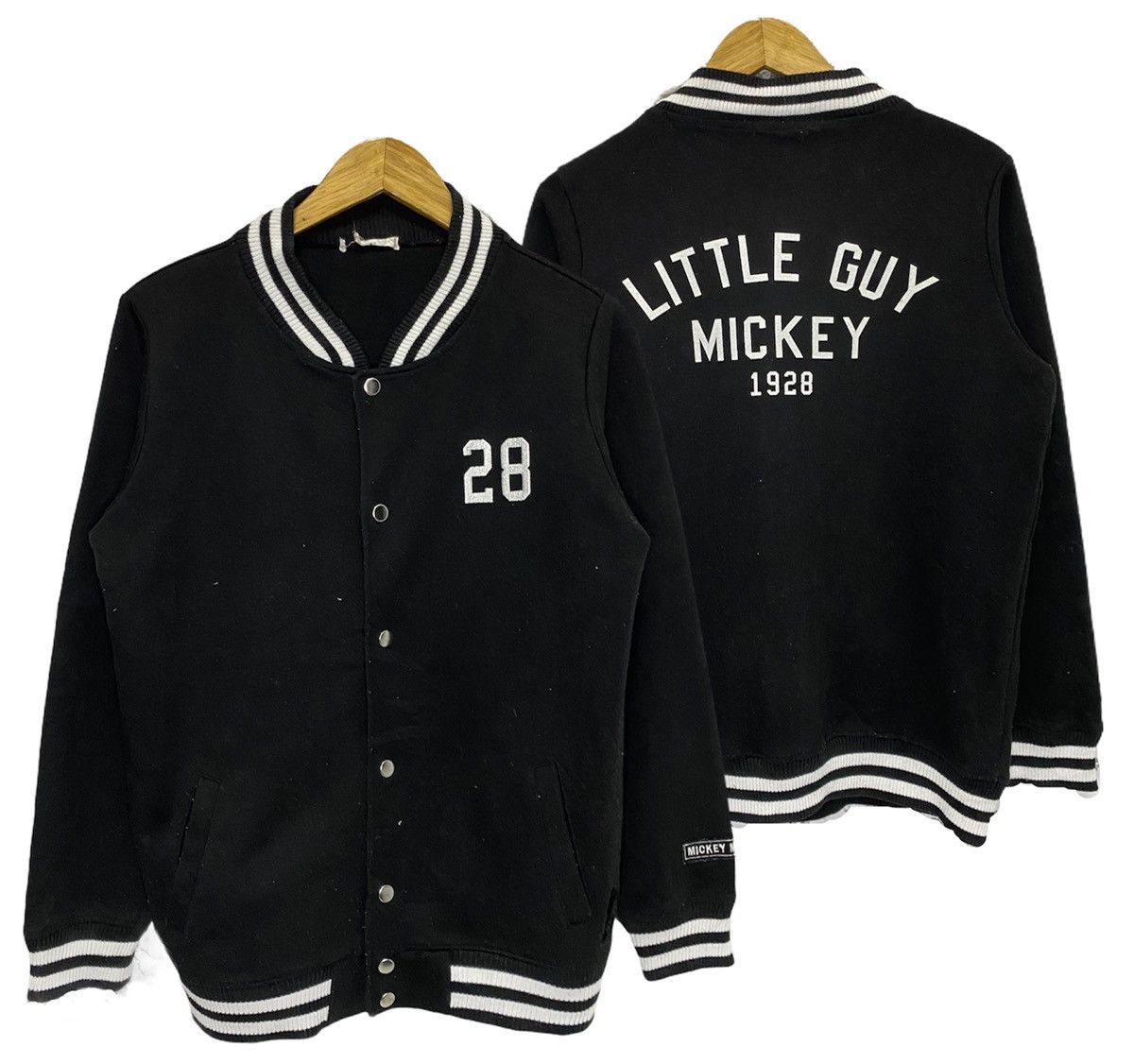 Disney × Vintage Mickey Mouse Spell Out Varsity Jacket Size US M / EU 48-50 / 2 - 1 Thumbnail