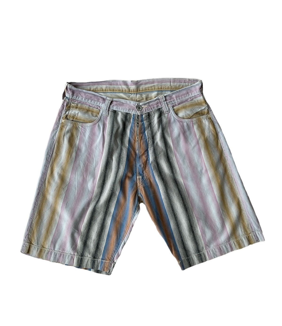 Evisu Rare Evisu Yamane Deluxe Hayaoki Short multicolour Size US 34 / EU 50 - 7 Thumbnail