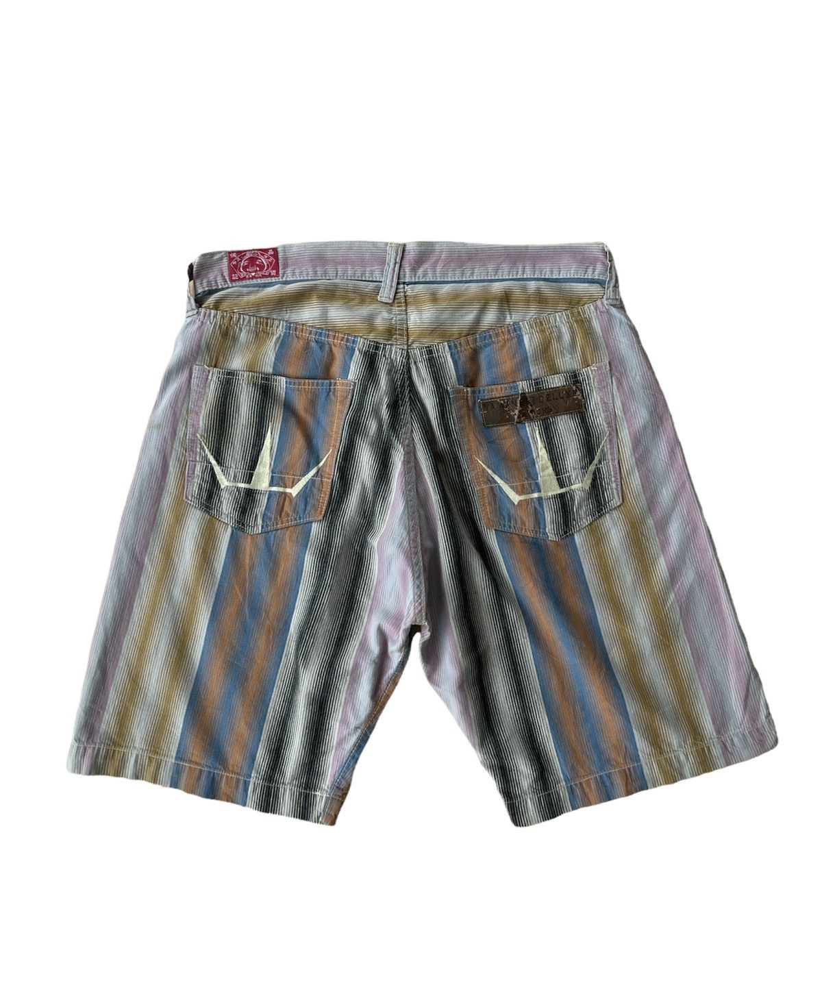 Evisu Rare Evisu Yamane Deluxe Hayaoki Short multicolour Size US 34 / EU 50 - 1 Thumbnail