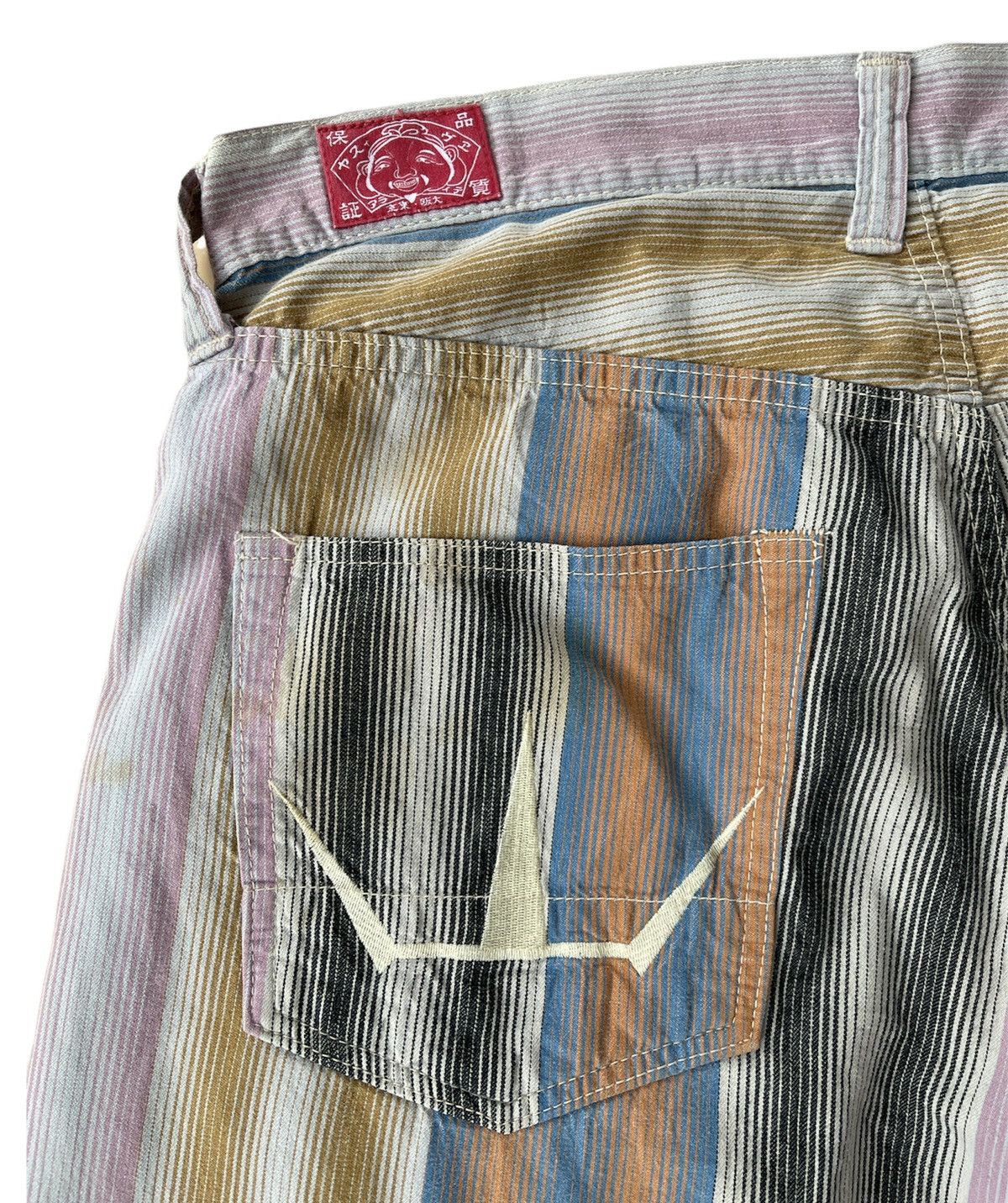 Evisu Rare Evisu Yamane Deluxe Hayaoki Short multicolour Size US 34 / EU 50 - 3 Thumbnail