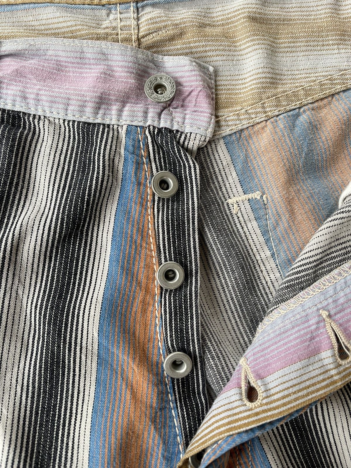 Evisu Rare Evisu Yamane Deluxe Hayaoki Short multicolour Size US 34 / EU 50 - 8 Thumbnail