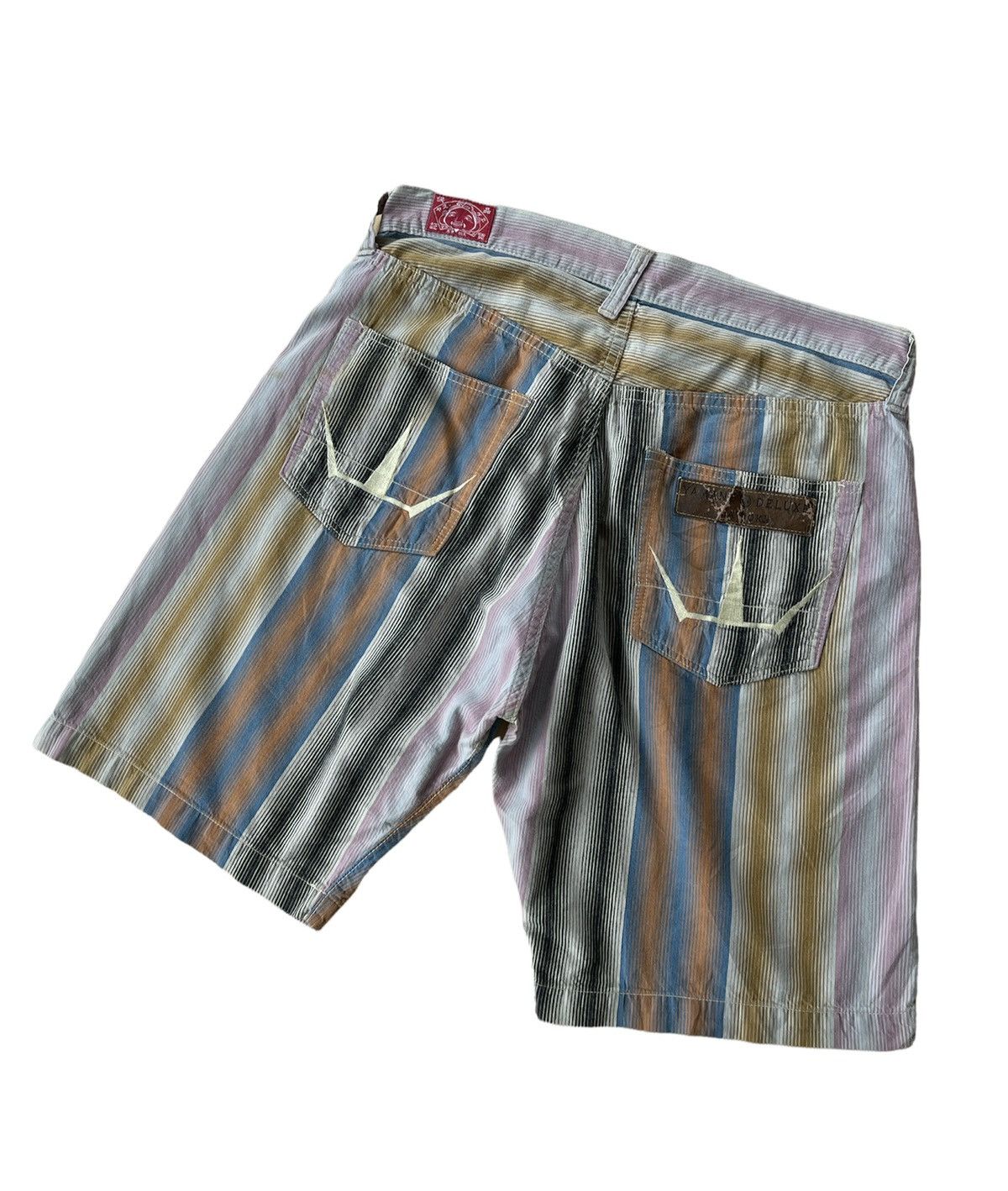Evisu Rare Evisu Yamane Deluxe Hayaoki Short multicolour Size US 34 / EU 50 - 2 Thumbnail