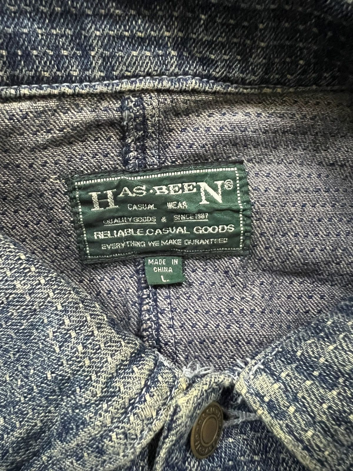 Garment Reproduction of Workers SICK🔥Indigo Dyed Wabash Sun Faded 4 Pocket Worker Denim Size US XL / EU 56 / 4 - 8 Thumbnail