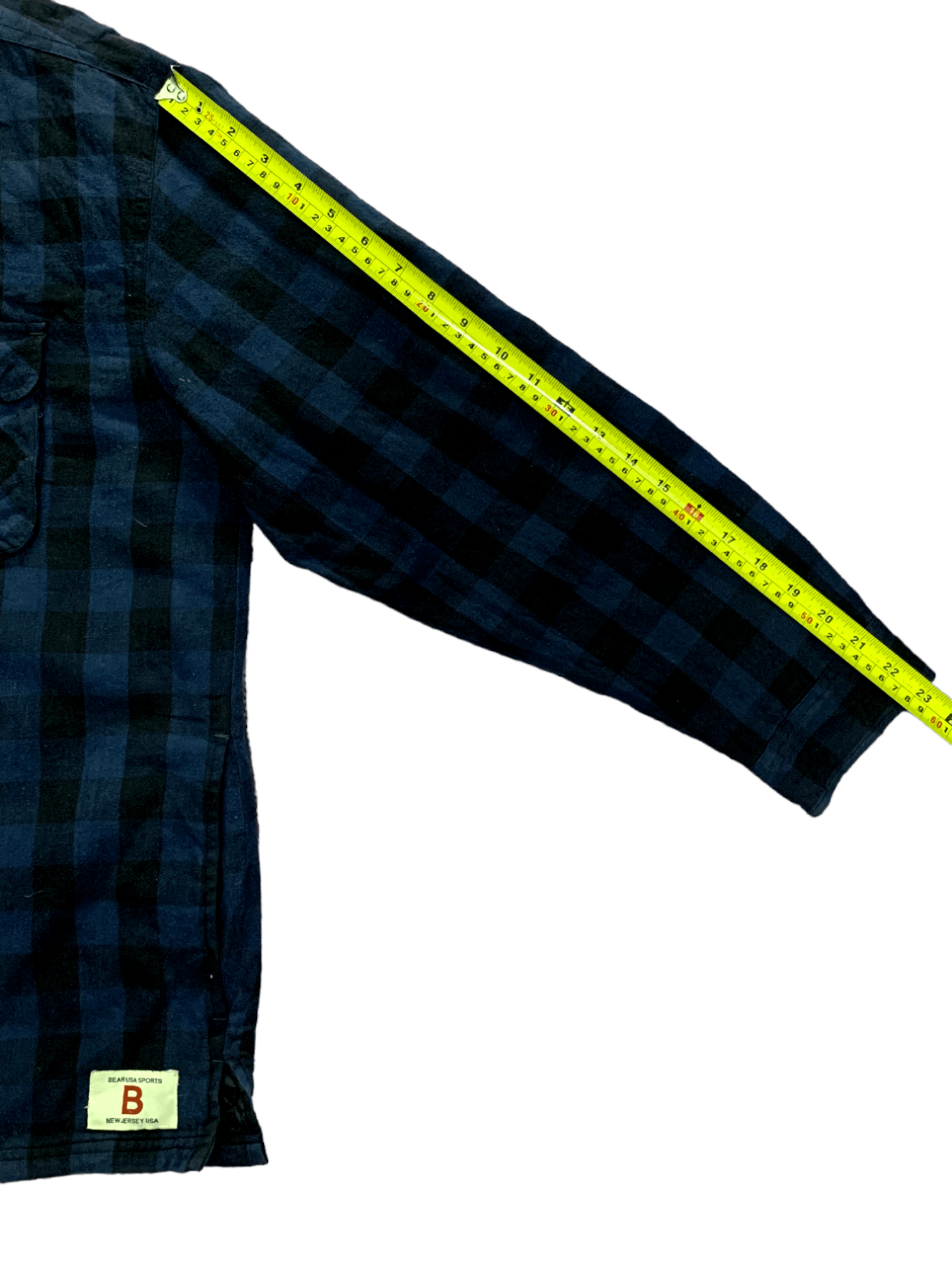 Japanese Brand Vintage Bear USA Checkered Flannel Shirt Button Ups Size US L / EU 52-54 / 3 - 17 Thumbnail