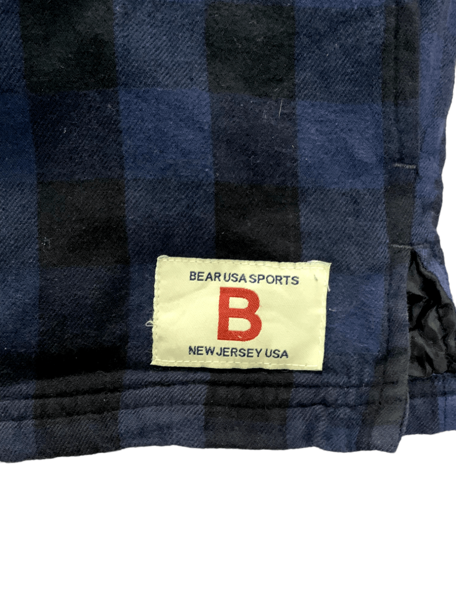 Japanese Brand Vintage Bear USA Checkered Flannel Shirt Button Ups Size US L / EU 52-54 / 3 - 12 Thumbnail