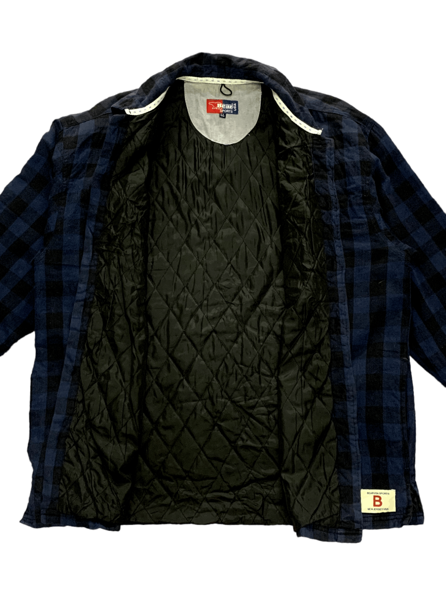Japanese Brand Vintage Bear USA Checkered Flannel Shirt Button Ups Size US L / EU 52-54 / 3 - 10 Thumbnail