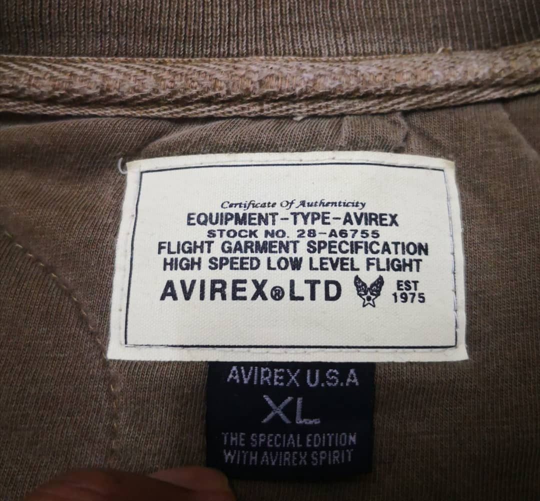 Aeronautica Militare Vintage Avirex Zip Up Jacket Size US XL / EU 56 / 4 - 3 Thumbnail
