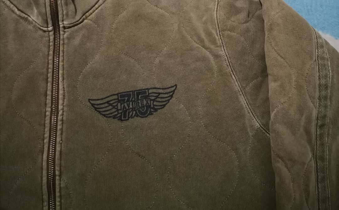 Aeronautica Militare Vintage Avirex Zip Up Jacket Size US XL / EU 56 / 4 - 2 Thumbnail