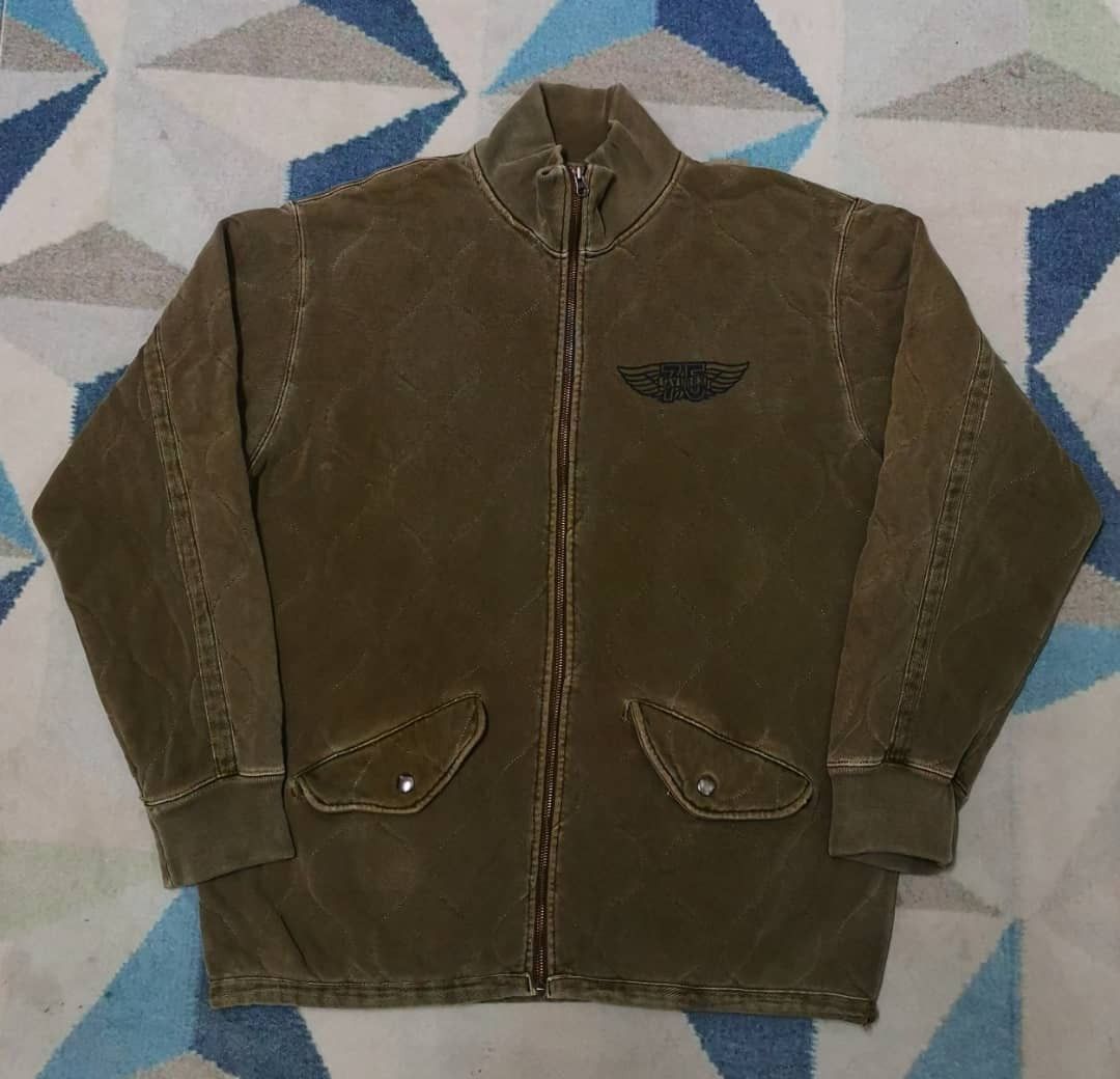 Aeronautica Militare Vintage Avirex Zip Up Jacket Size US XL / EU 56 / 4 - 1 Thumbnail