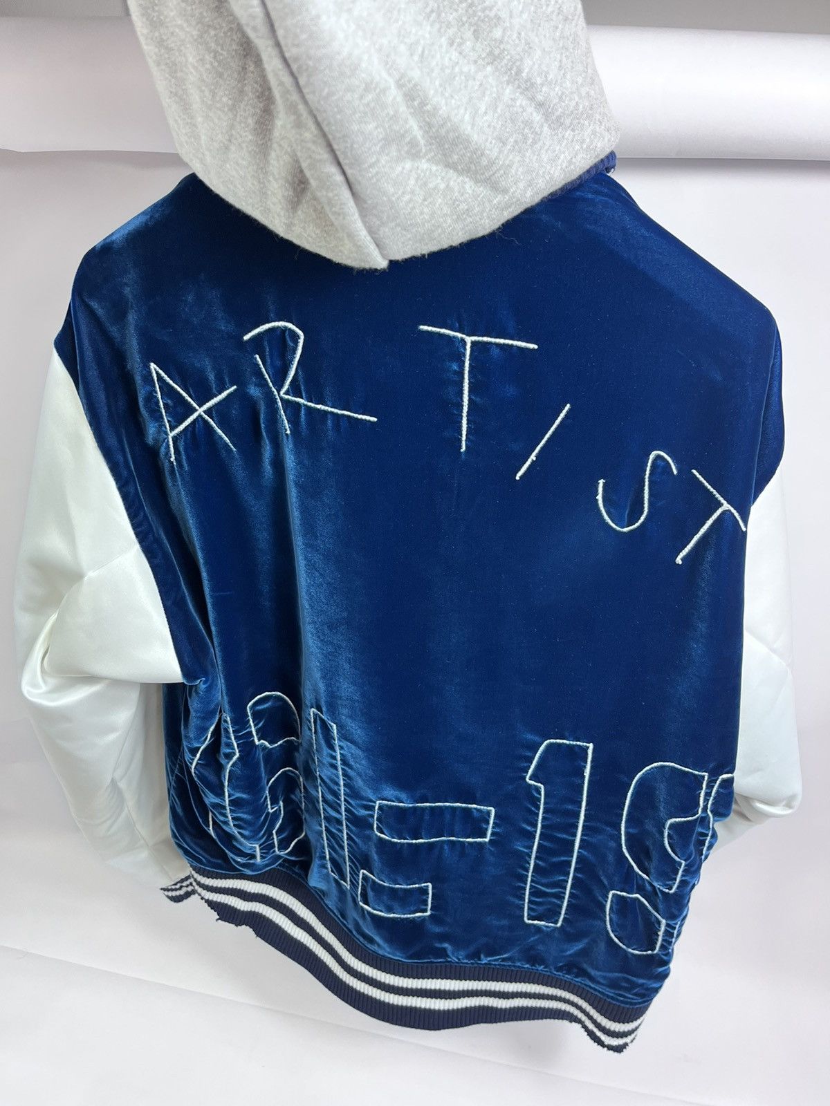 Greg Lauren Velvet Artist embroidered hooded Varsity jacket size 5 Size US XXL / EU 58 / 5 - 13 Thumbnail