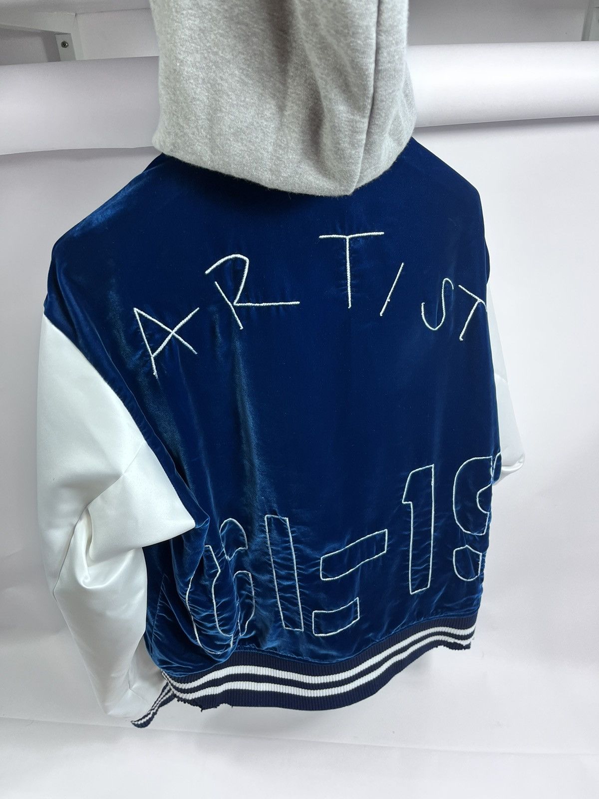 Greg Lauren Velvet Artist embroidered hooded Varsity jacket size 5 Size US XXL / EU 58 / 5 - 2 Thumbnail