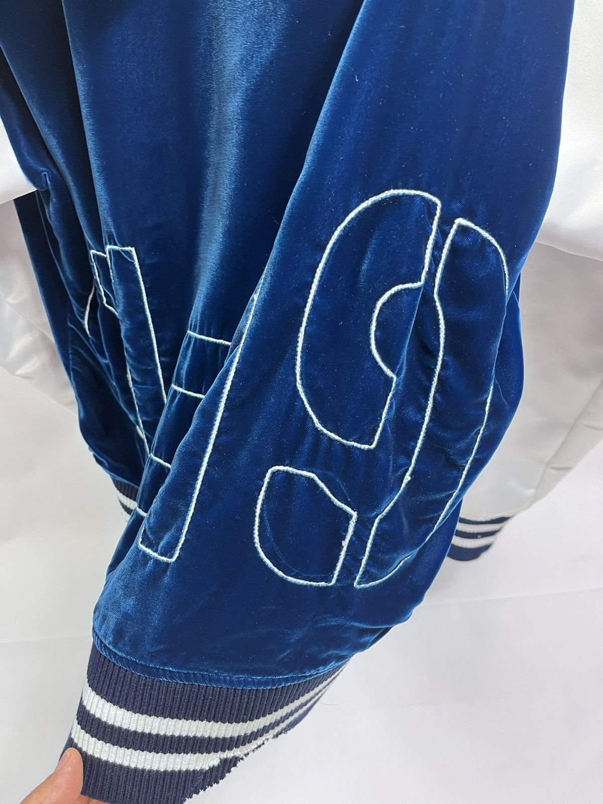 Greg Lauren Velvet Artist embroidered hooded Varsity jacket size 5 Size US XXL / EU 58 / 5 - 15 Thumbnail
