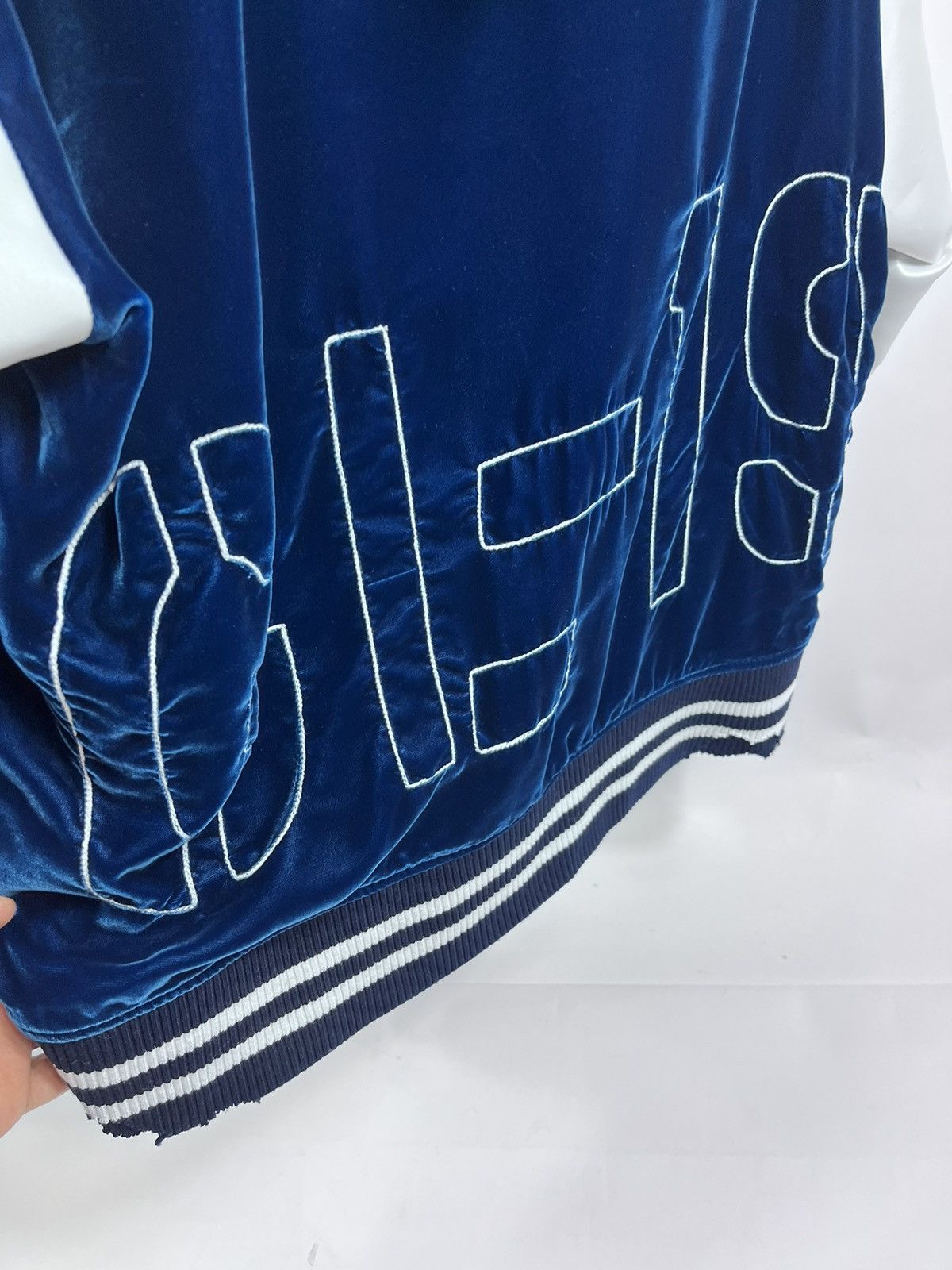 Greg Lauren Velvet Artist embroidered hooded Varsity jacket size 5 Size US XXL / EU 58 / 5 - 14 Thumbnail