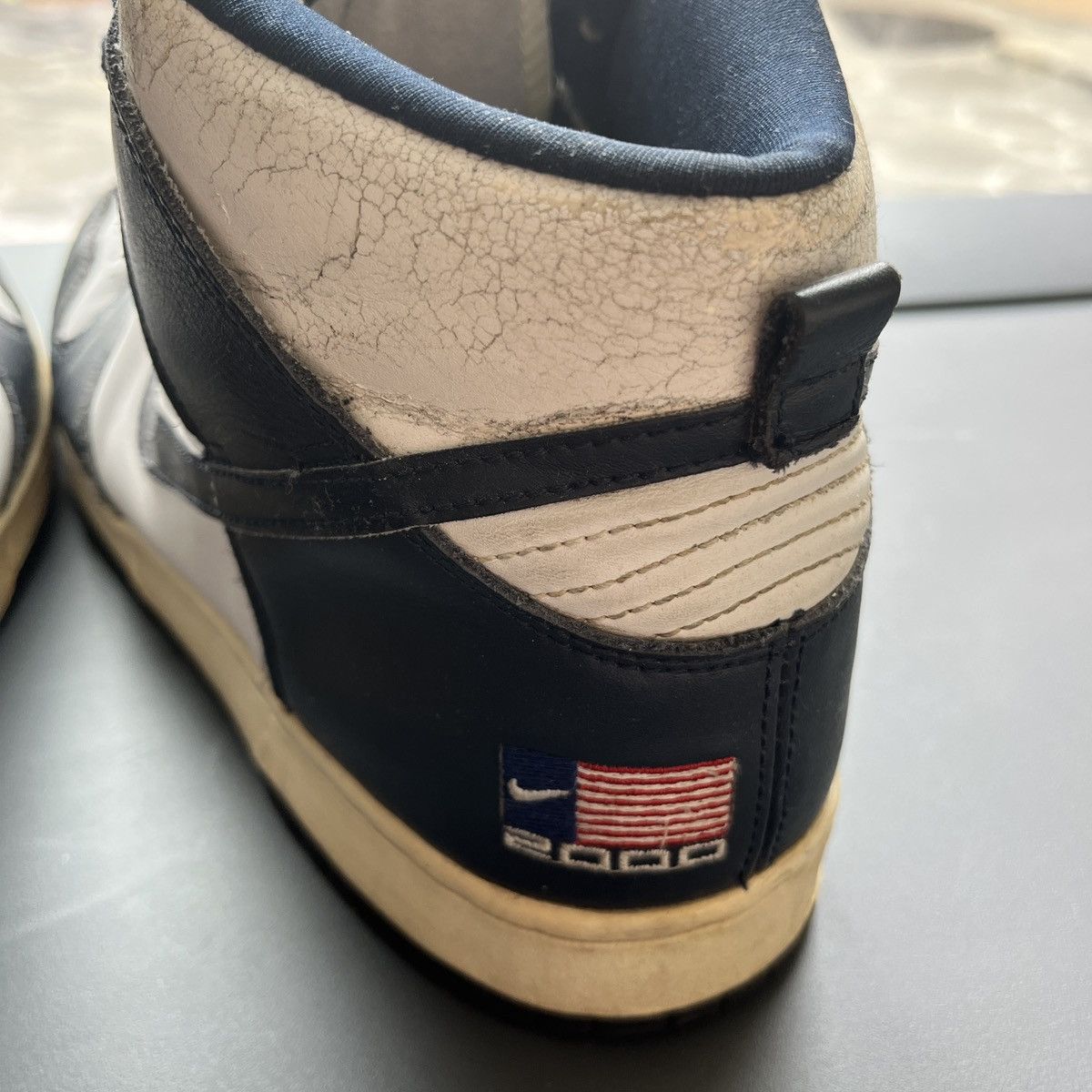 Nike Nike Dunk High Team USA 2000 Olympics 10.5 Size US 10.5 / EU 43-44 - 9 Thumbnail