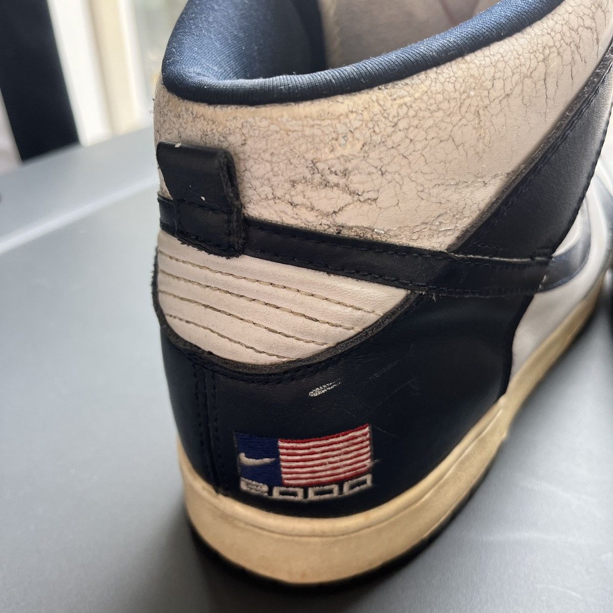 Nike Nike Dunk High Team USA 2000 Olympics 10.5 Size US 10.5 / EU 43-44 - 8 Thumbnail