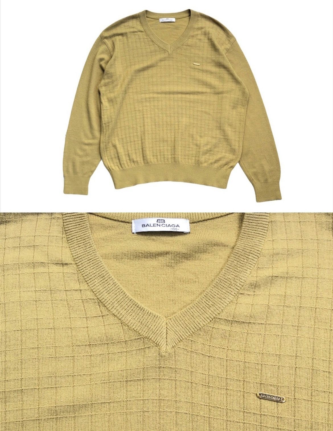 Balenciaga Vintage Luxury Balenciaga Golf Knitwear Size US L / EU 52-54 / 3 - 1 Thumbnail
