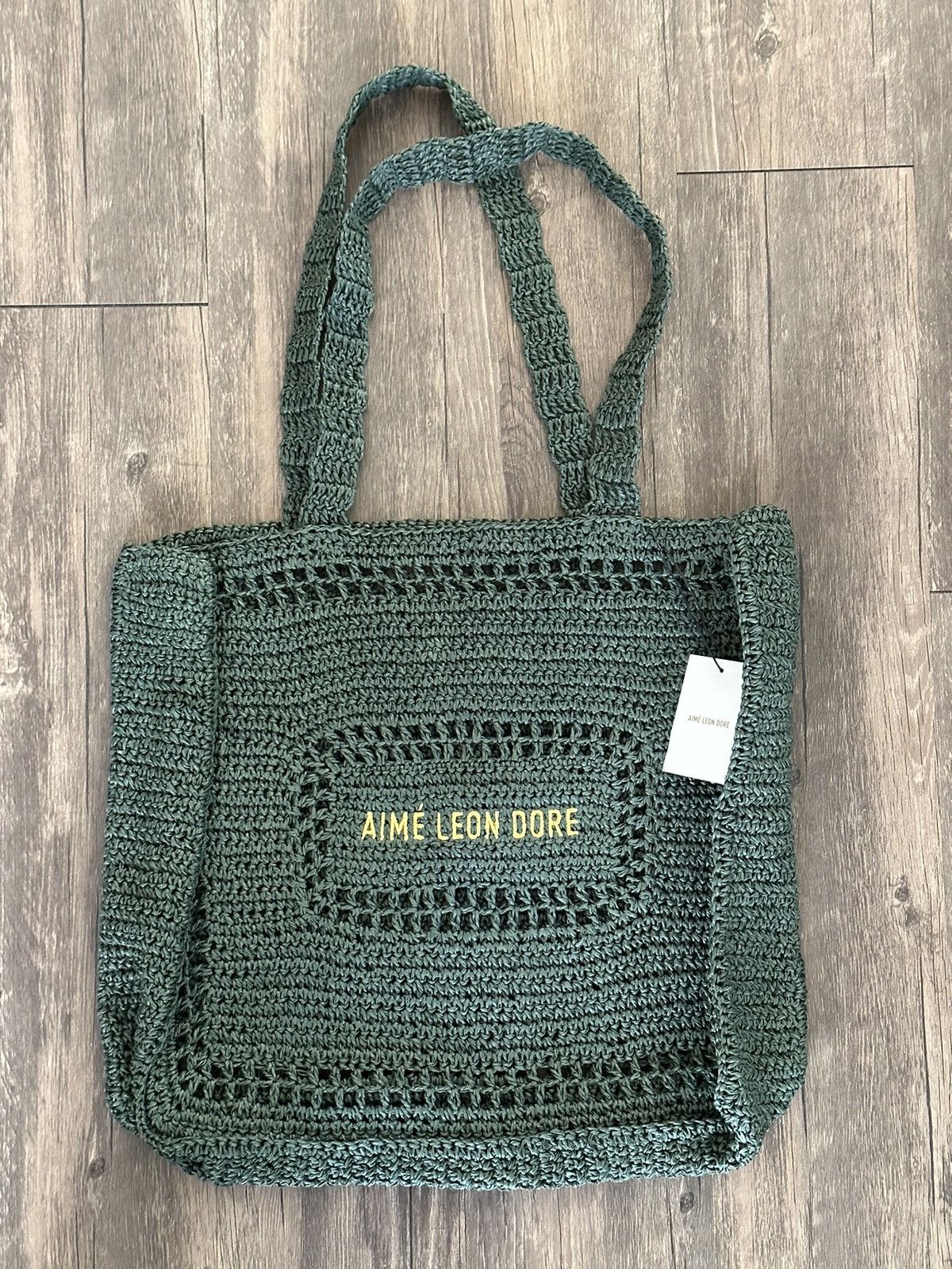 Aime Leon Dore Crochet Tote Grailed